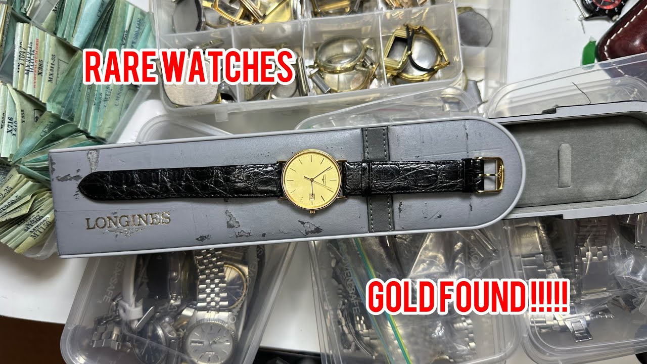 Mystery watch lot bought GOLD FOUND!!