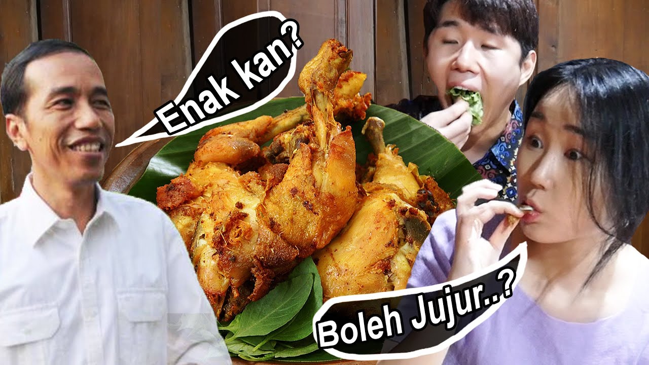 Jika orang Korea review jujur warung langganan Pak Jokowi?!