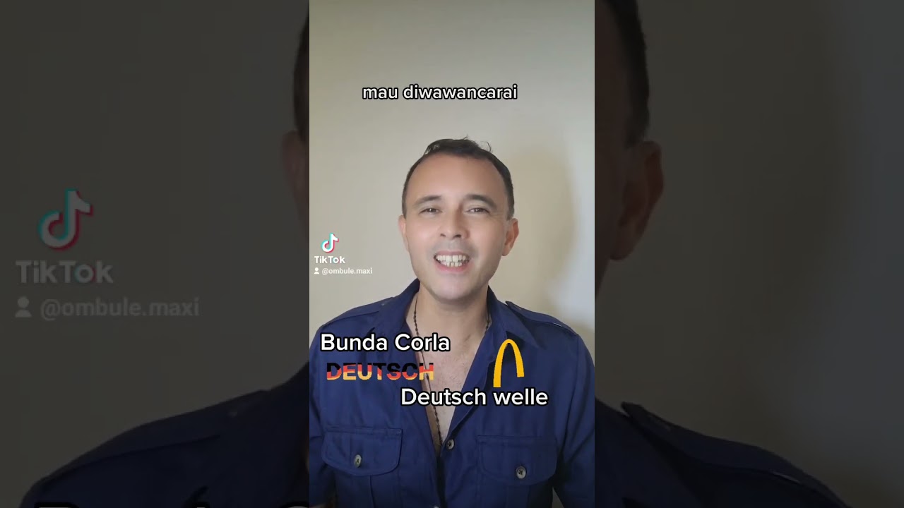BUNDA CORLA masuk TV Jerman Deutsch Wele