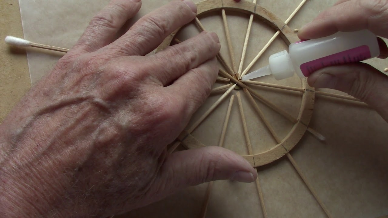 The Doctor's Buggy - Part 2- Adding the Spokes to the Wheels