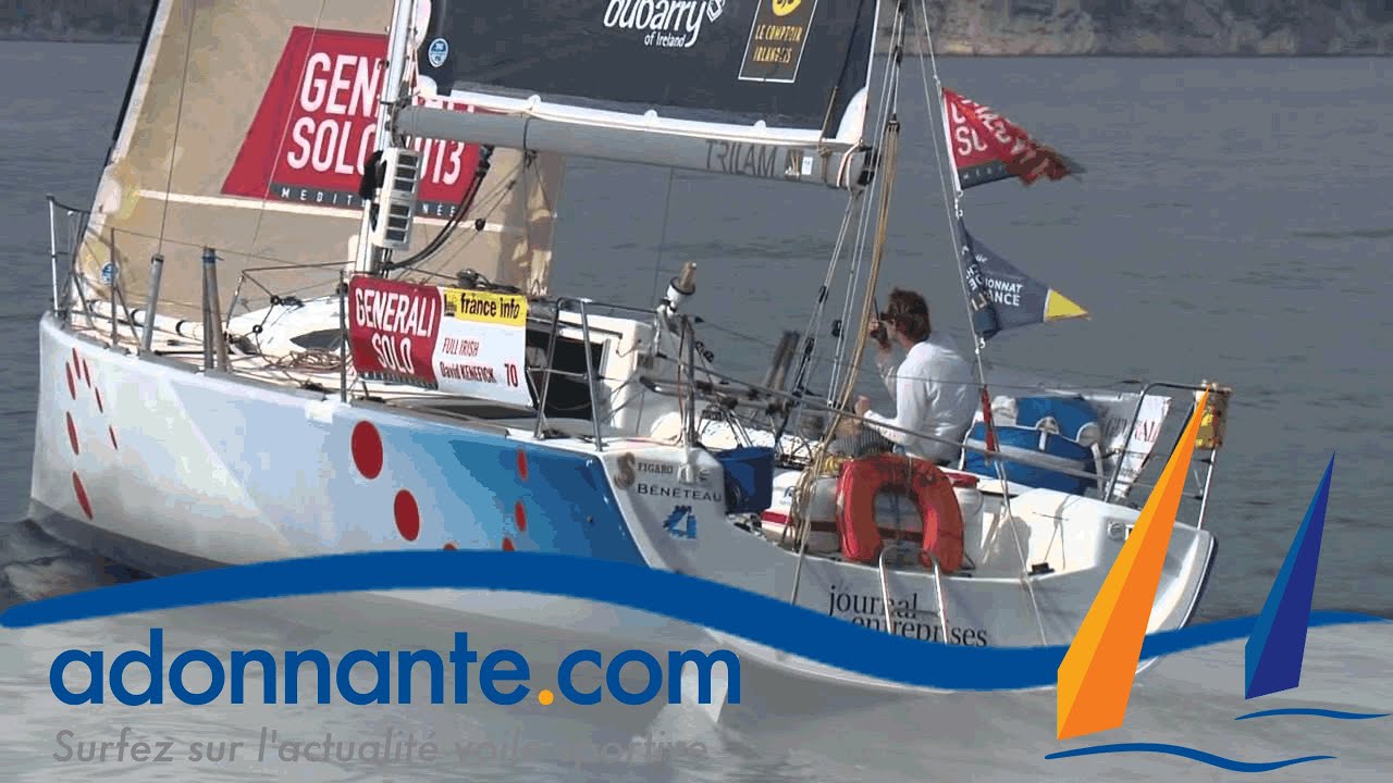 Figaro 2 - Generali Solo 2013 - Résumé de l'étape Beaulieu-Sète