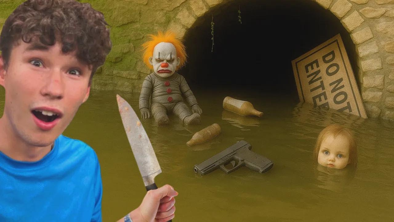 J'ai découvert un ruisseau hanté !