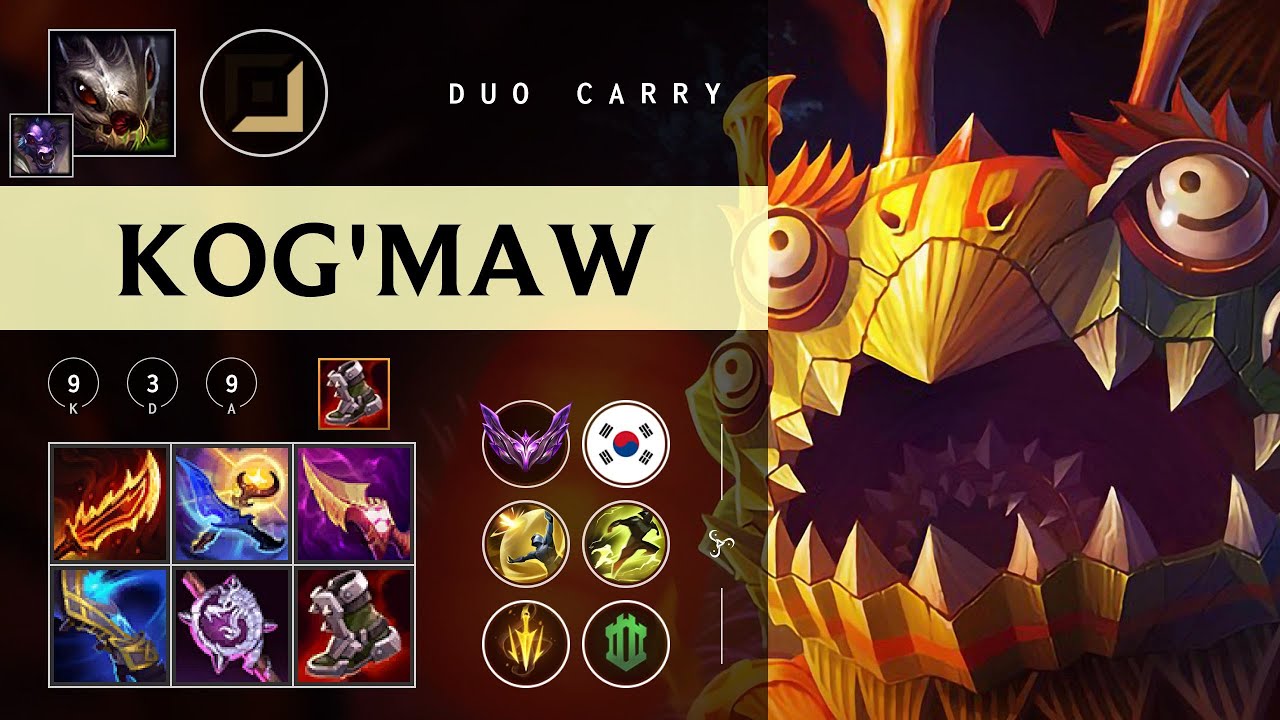 Kog'Maw ADC vs Jinx - KR Master Patch 26.02