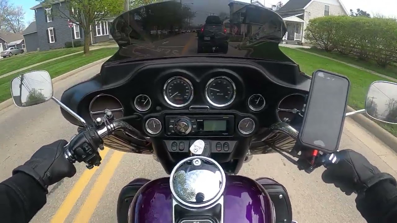 2001 Electra Glide Ultra classic Twincam 88 Engine Sound Only