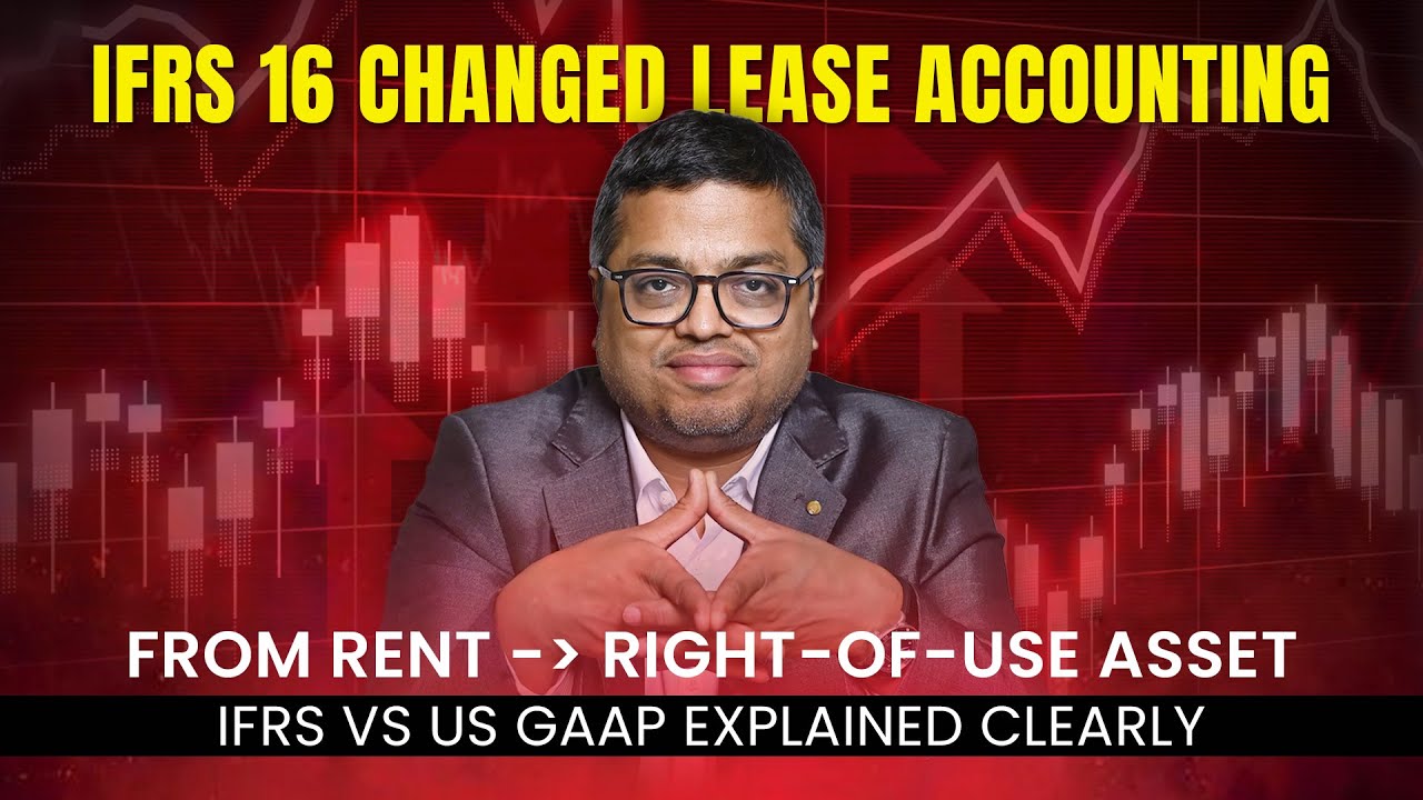 IFRS 16 vs ASC 842 (US GAAP) Lease Accounting Explained | ROU Asset, Journal Entries & Examples