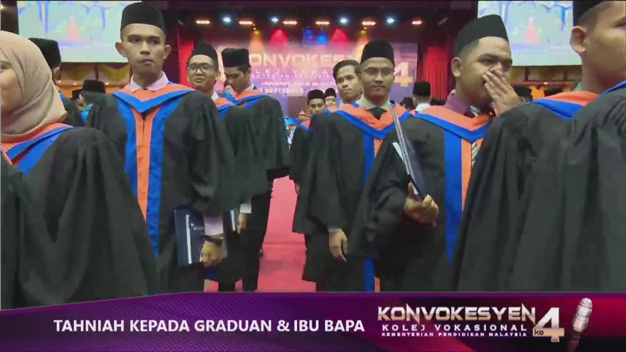 LIVE! Majlis Konvokesyen Kolej Vokasional KPM  kali Ke-4  28 September 2019 | Sidang 2