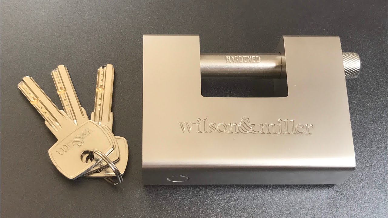 [560] Wilson & Miller 95mm Shutter Lock Picked and Disassembled
