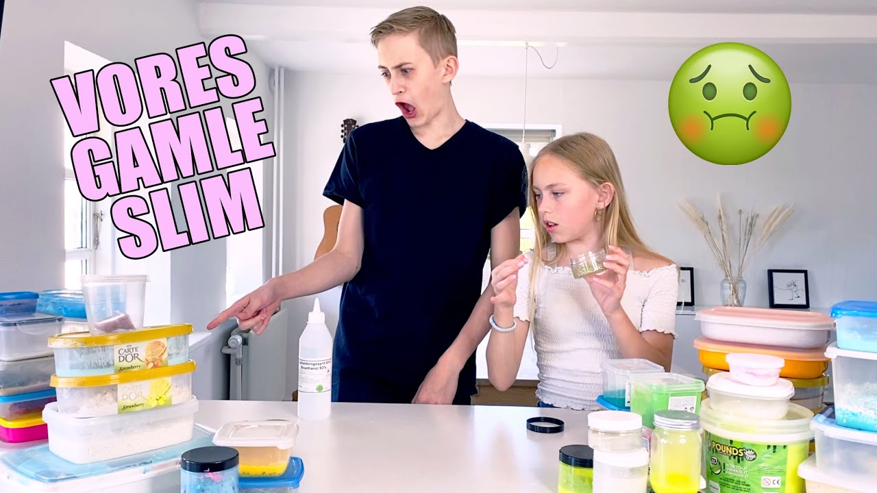 Vi har fundet vores 4 år gamle slim - med mug!! 😱🤢😅 - YOU TV ❤️