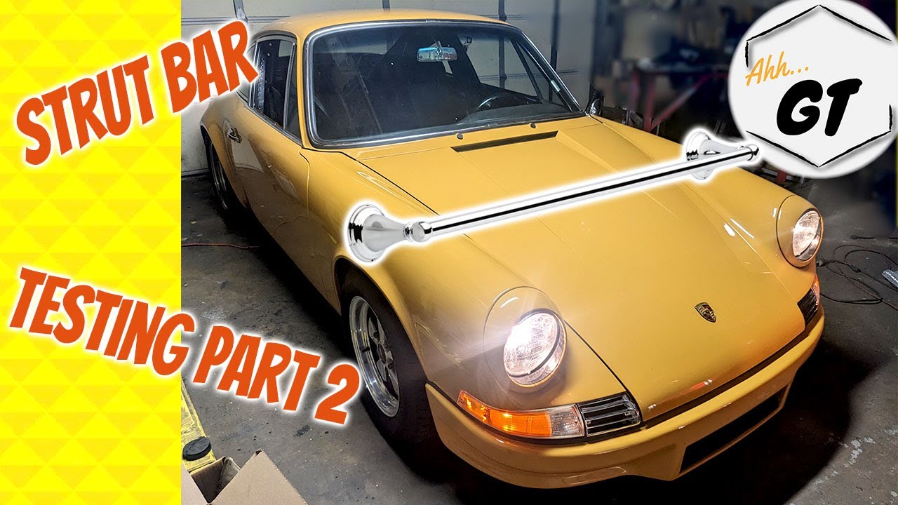 Does a Porsche 911 Strut Bar Brace Actually Improve Your Car?   Part 2