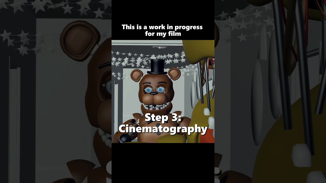 How to Animate FNAF Characters in 5 Steps! #fnaf #fnafedit #blender #fnafanimation