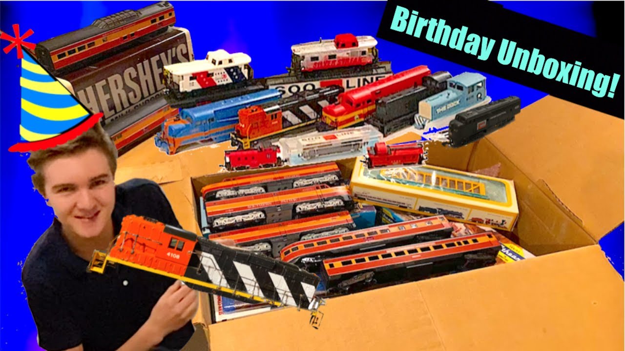 Birthday Model Train Mail Unboxing - Daylight Set & More!