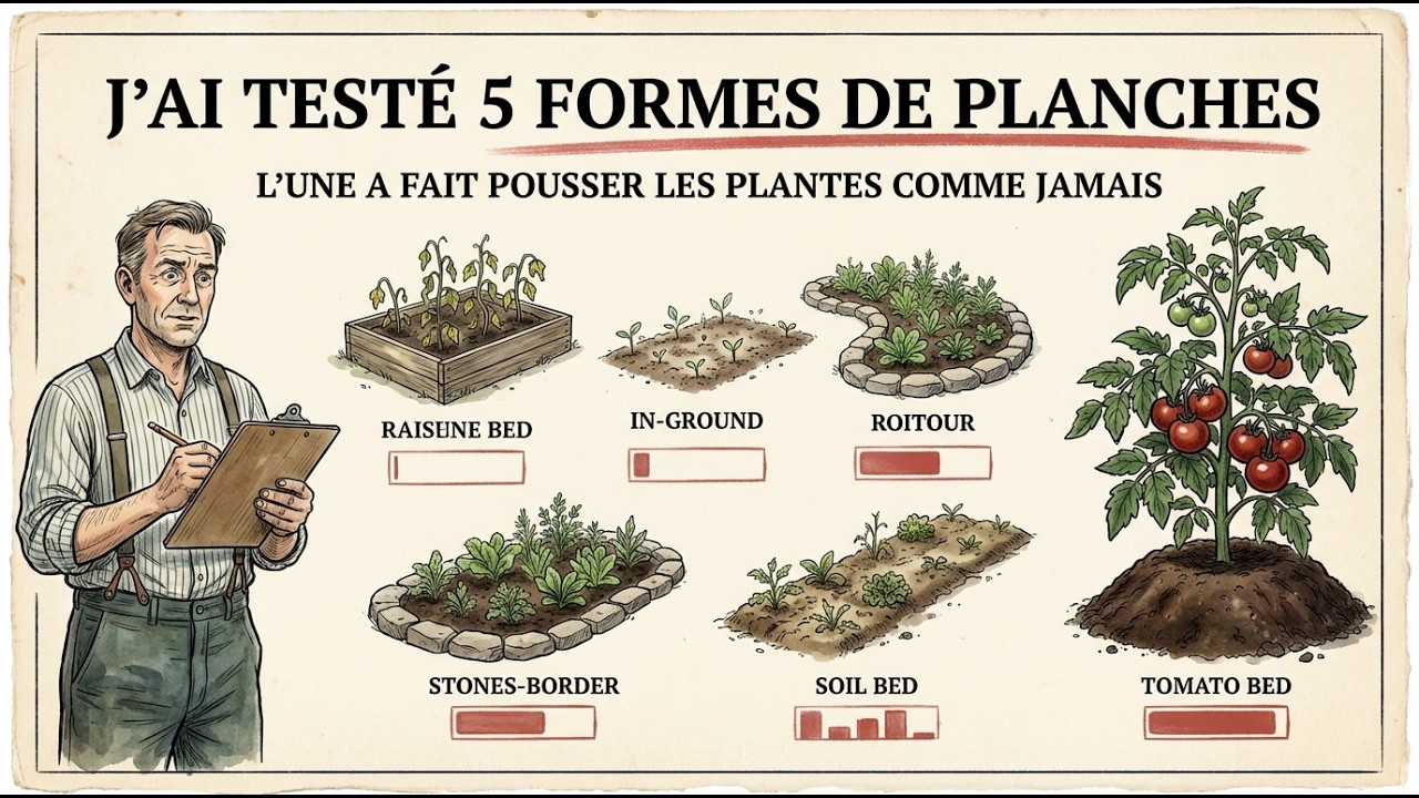 J’ai testé 5 formes de plates-bandes — l’une a fait pousser les plantes comme jamais