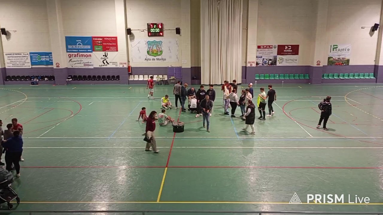 4a. Jornada de Liga. CD MONTIJO FUTSAL contra CD FUTSAL CALAMONTE PROLAEX