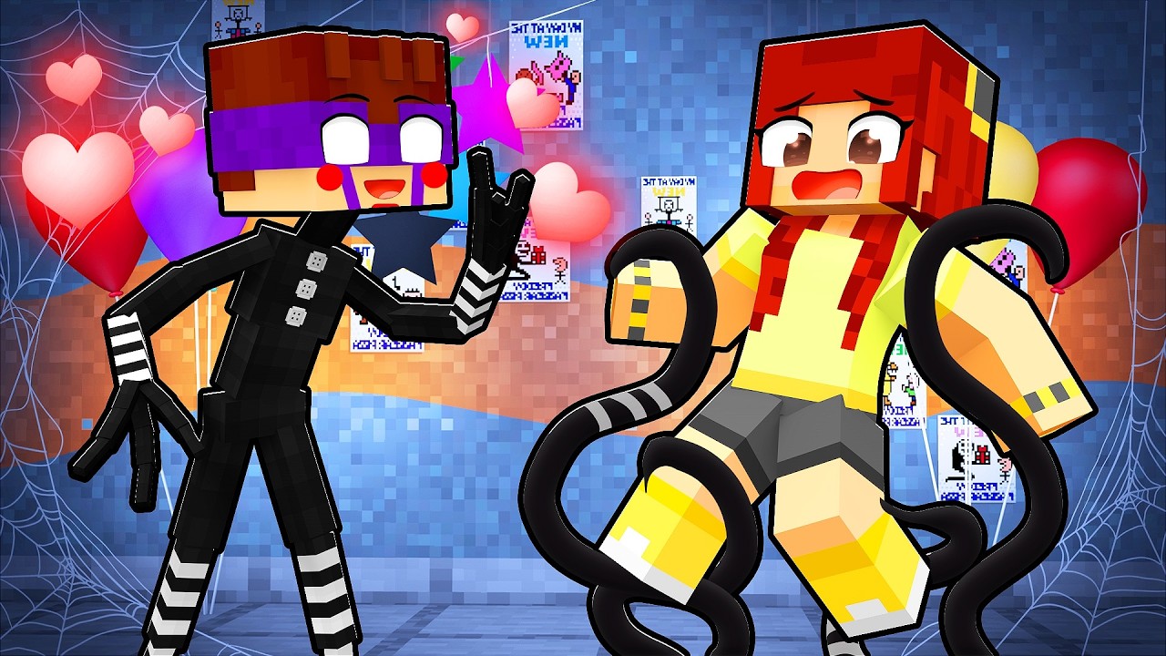 GAROTO PUPPET se APAIXONOU por MIM no Minecraft!! ‹ LUNAA ›