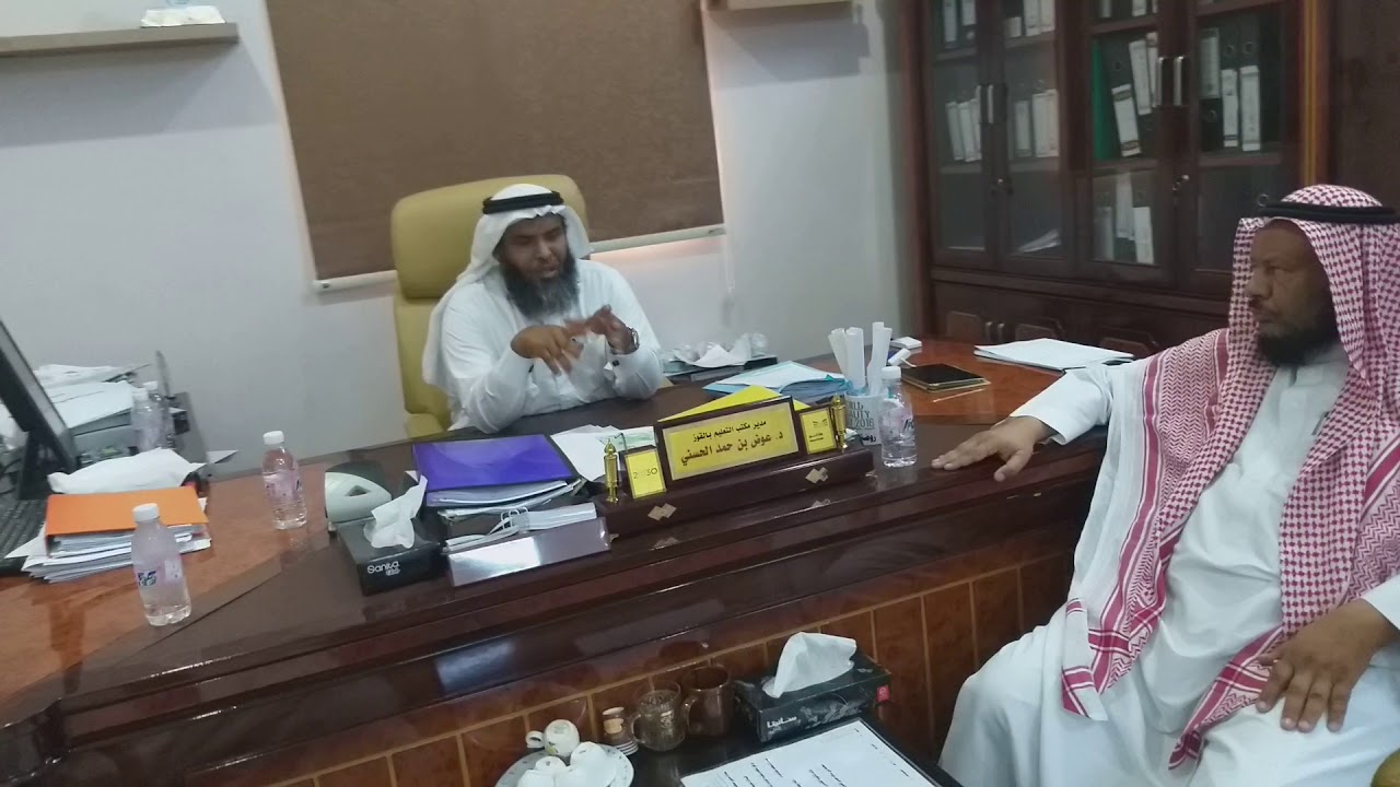 كلمة مدير مكتب القوز الدكتور عوض الحسني _لفلم صلاتي سر سعادتي _طلاب القدس الثانويه