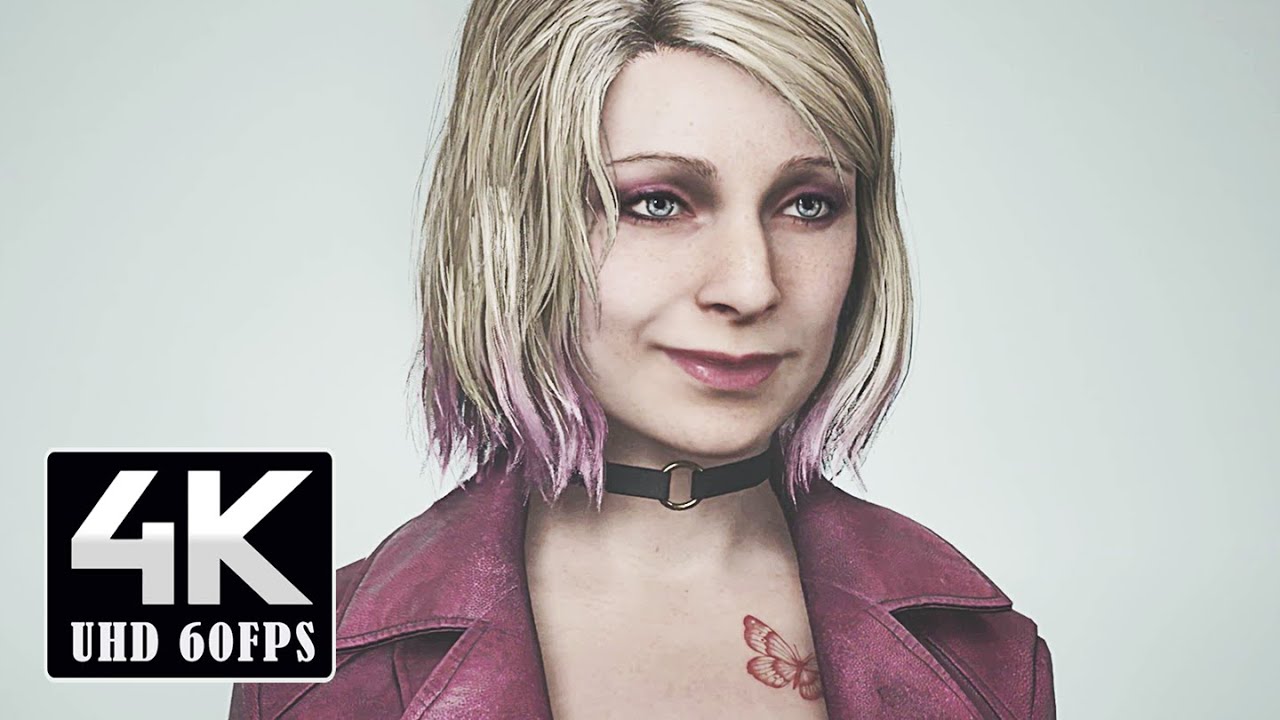 Silent Hill 2 Remake - Maria Meets James for the First Time Scene【4K】