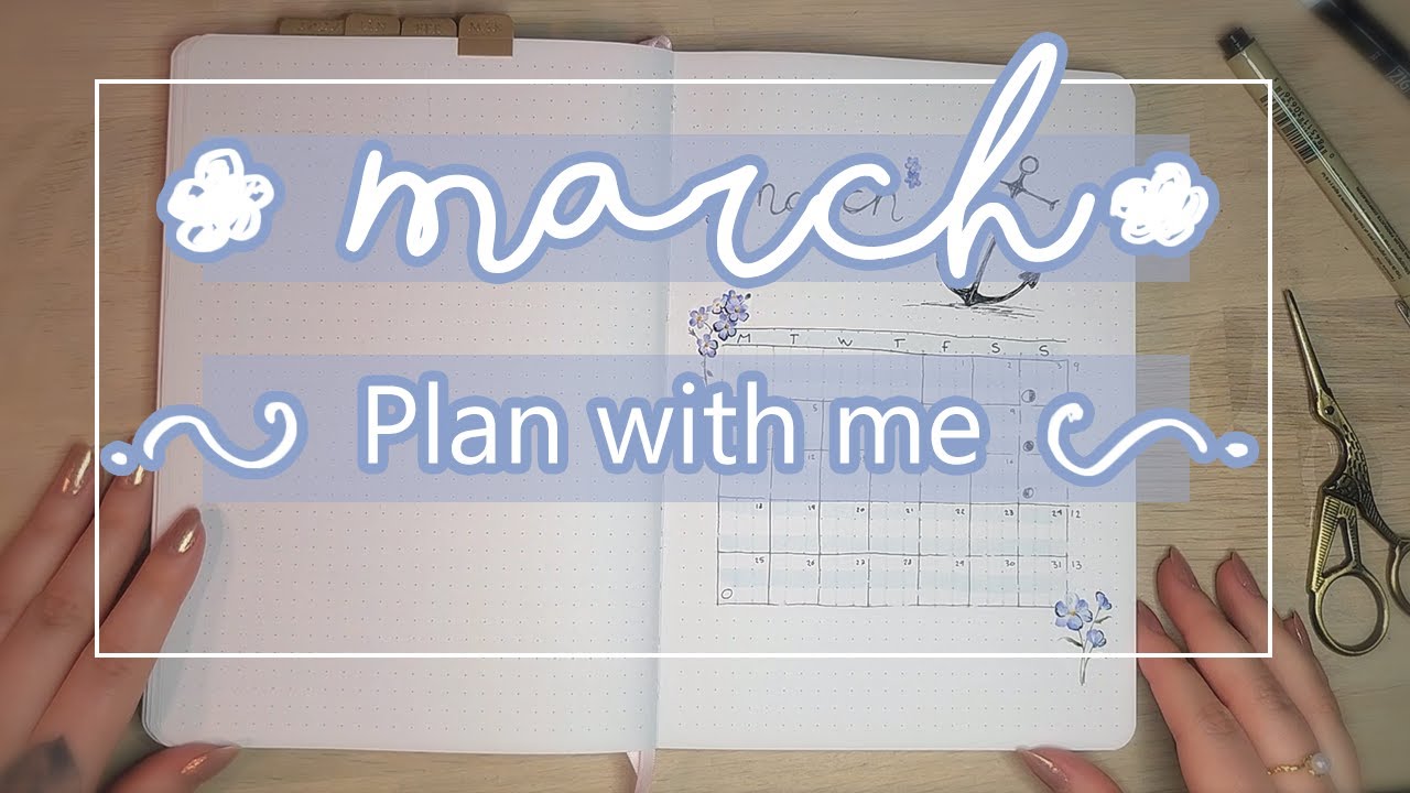 💙 March | 2024 Bullet Journal