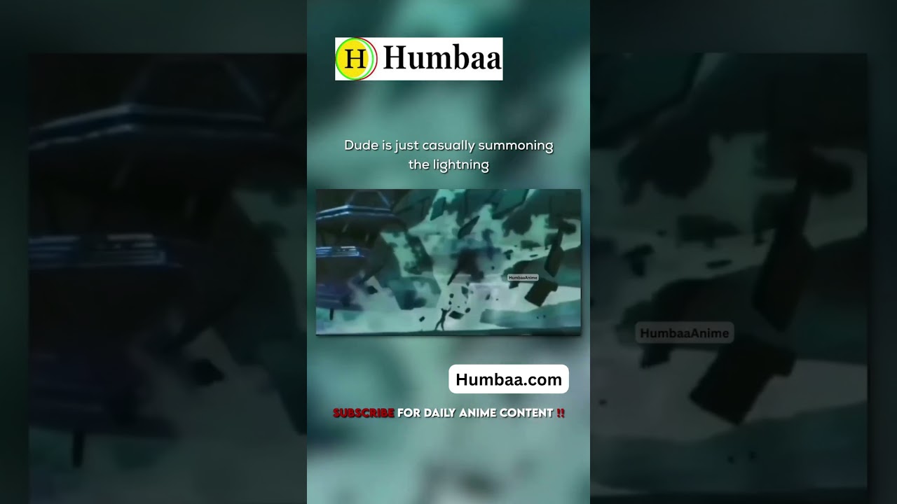 Dude is just casually summoning the lightning #anime #shorts #animeedits #animememes | Humbaa.com