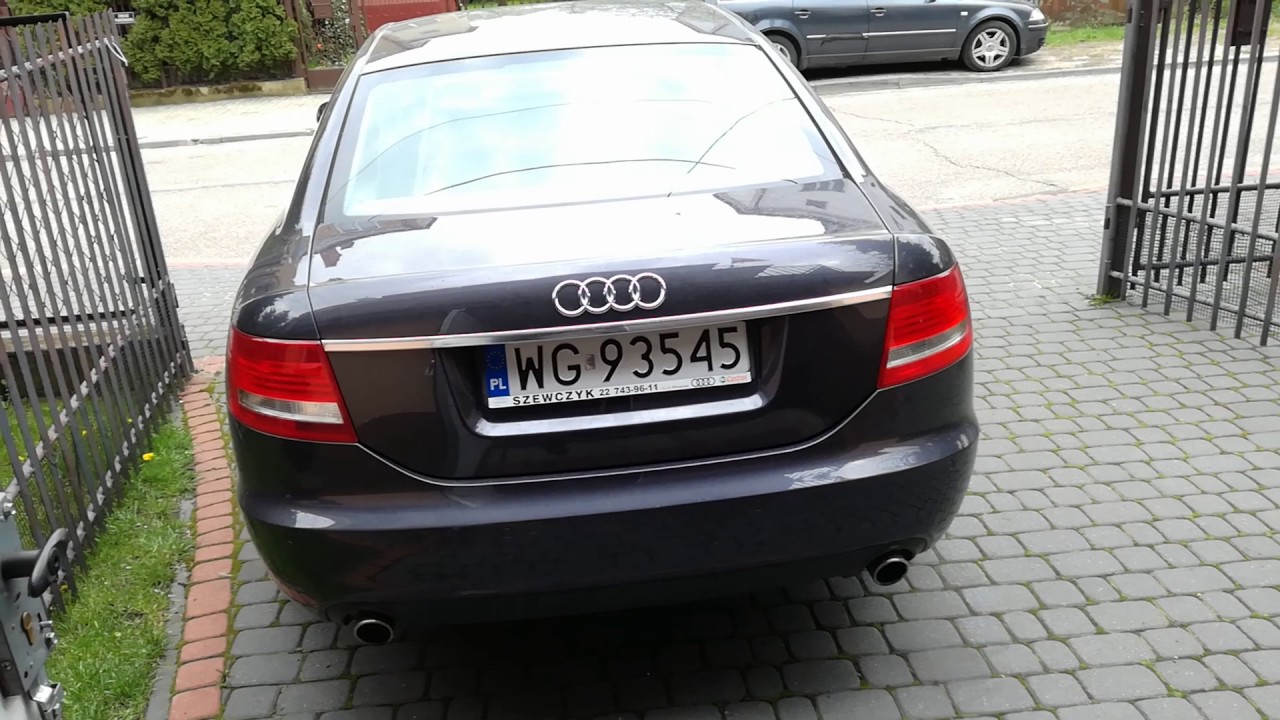 Automatyczne podnoszenie klapy bagażnika Audi A6 C6