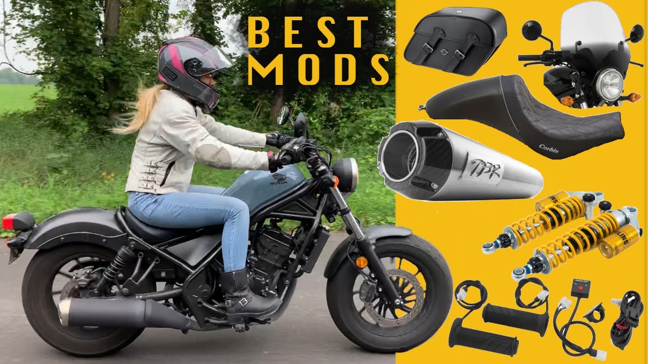 8 Best Honda Rebel Modifications| Upgrades For Comfort, Style, & Performance
