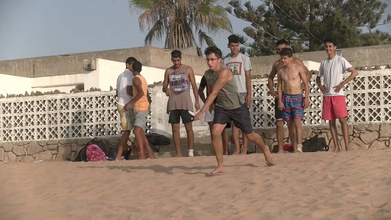 Temara Tricking Salto Plage Sable do'r Maroc