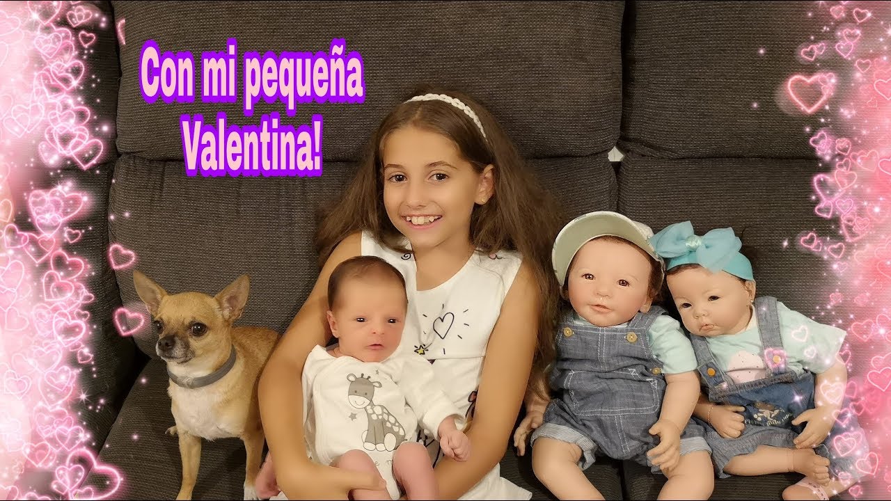 REBORN: NICOLE Y SUS REBORN VAN A VISITAR A SU PEQUE&Ntilde;A VALENTINA