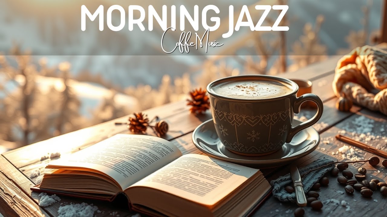 Relaxing Winter Jazz Cafe ☕ Delicate Morning Jazz & Bossa Nova Instrumental for Work & Focus