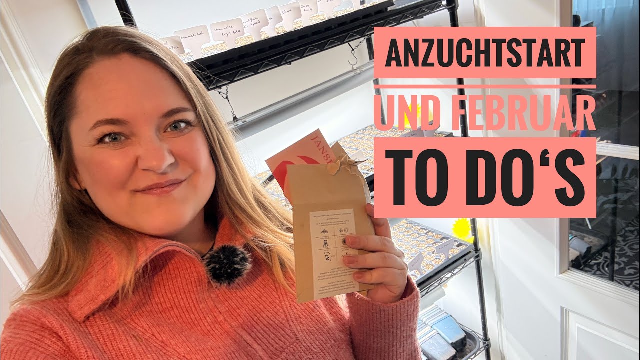 Ein entspannter Gartenrundgang Mitte Februar: Anzucht & Rückschnitt 