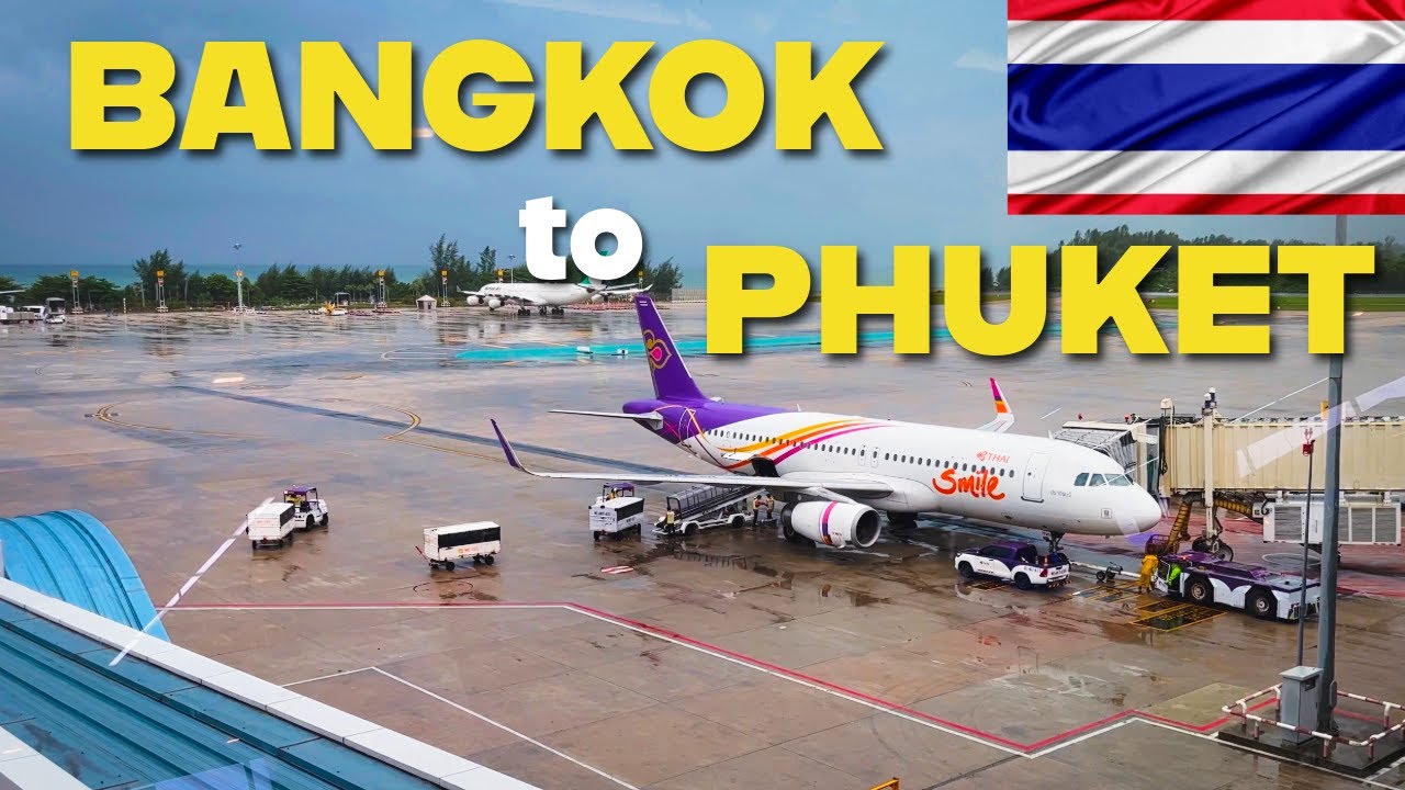 BANGKOK to PHUKET by Flight ✈️ | Absolute Heaven 😍 | THAI Airways