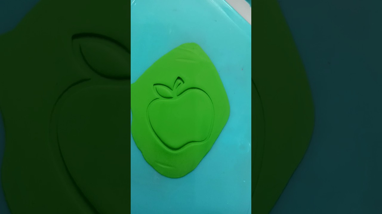 Apple making with clay | clay 