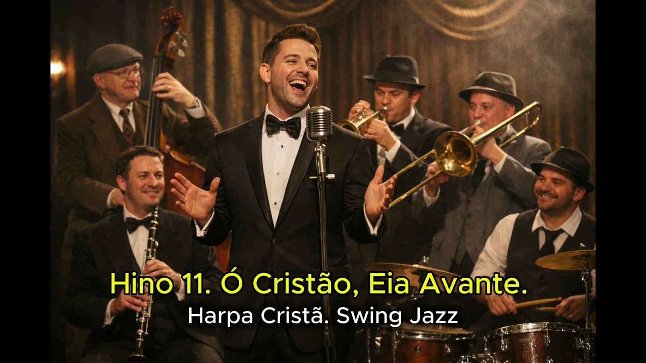 Hino 11  Ó Cristão, Eia Avante  Harpa Cristã  Swing Jazz