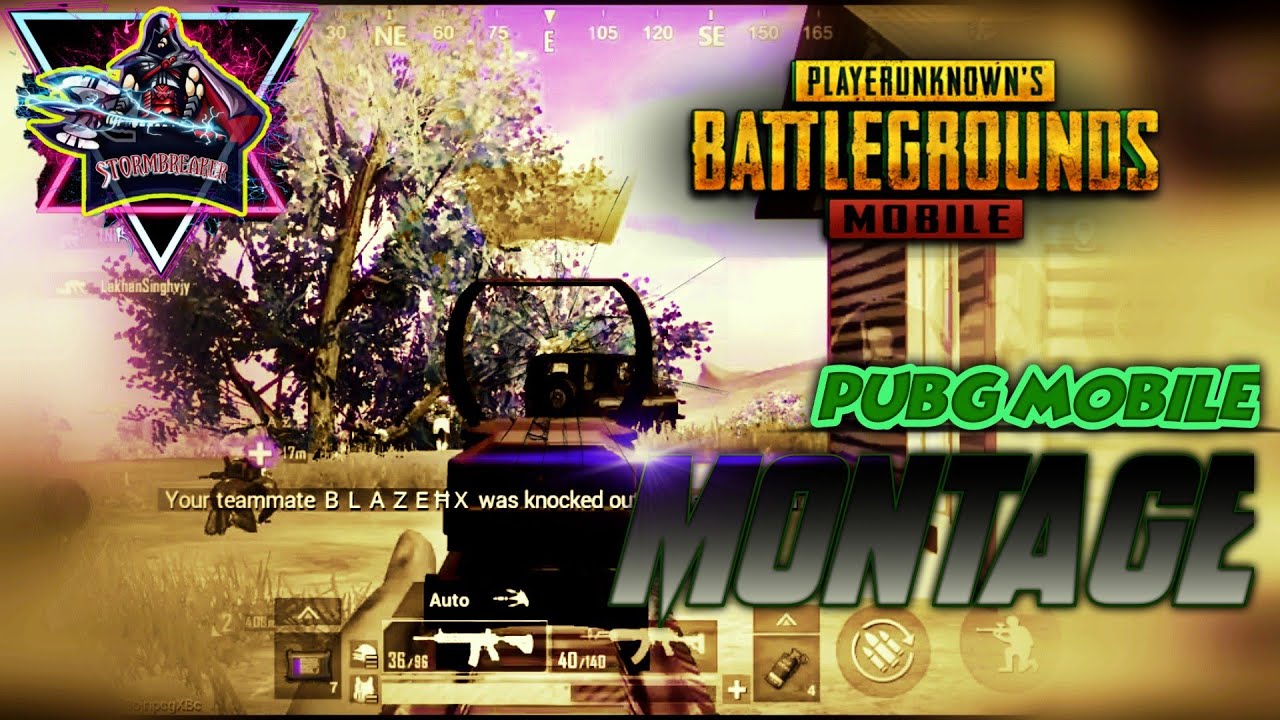 BINOD ON FIRE 🔥🔥 //PUBG MONTAGE//