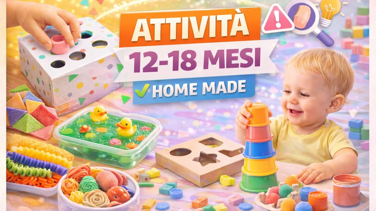 Attivita' 12/18 mesi - home made
