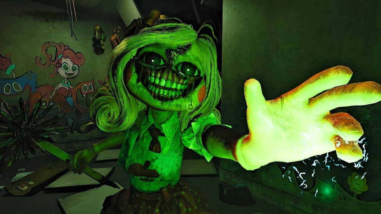 Miss Delight Jump Scare Almost Gave Me a Heart Attack 💀 Poppy playtime