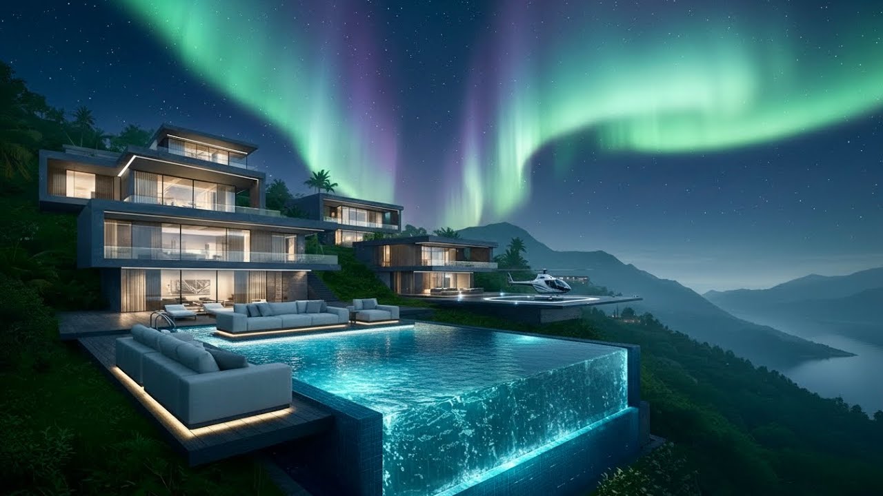 Infinite Sky Lounge 🌌 Luxury Ambient Chillout Album | Cosmic Background Relaxing Music 