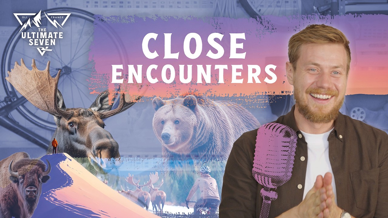 BEARS & MOOSE! Cycling with American Wildlife | Highs & Lows with Oli | The Ultimate Seven