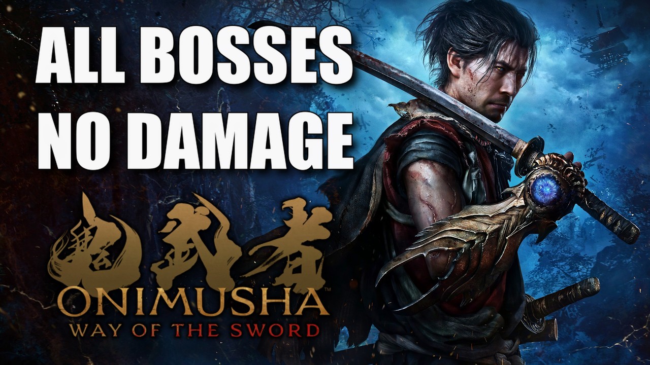 Onimusha: Way of the Sword All Bosses (No Damage)