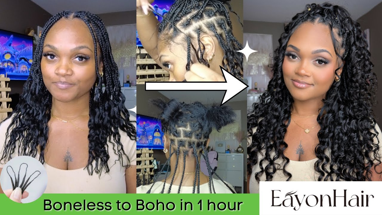 New Style Unlocked ✨MIRACLE KNOTS✨ Feather Crochet Boho IN 1 HOUR | FT. EayonHairb| VandyVanity