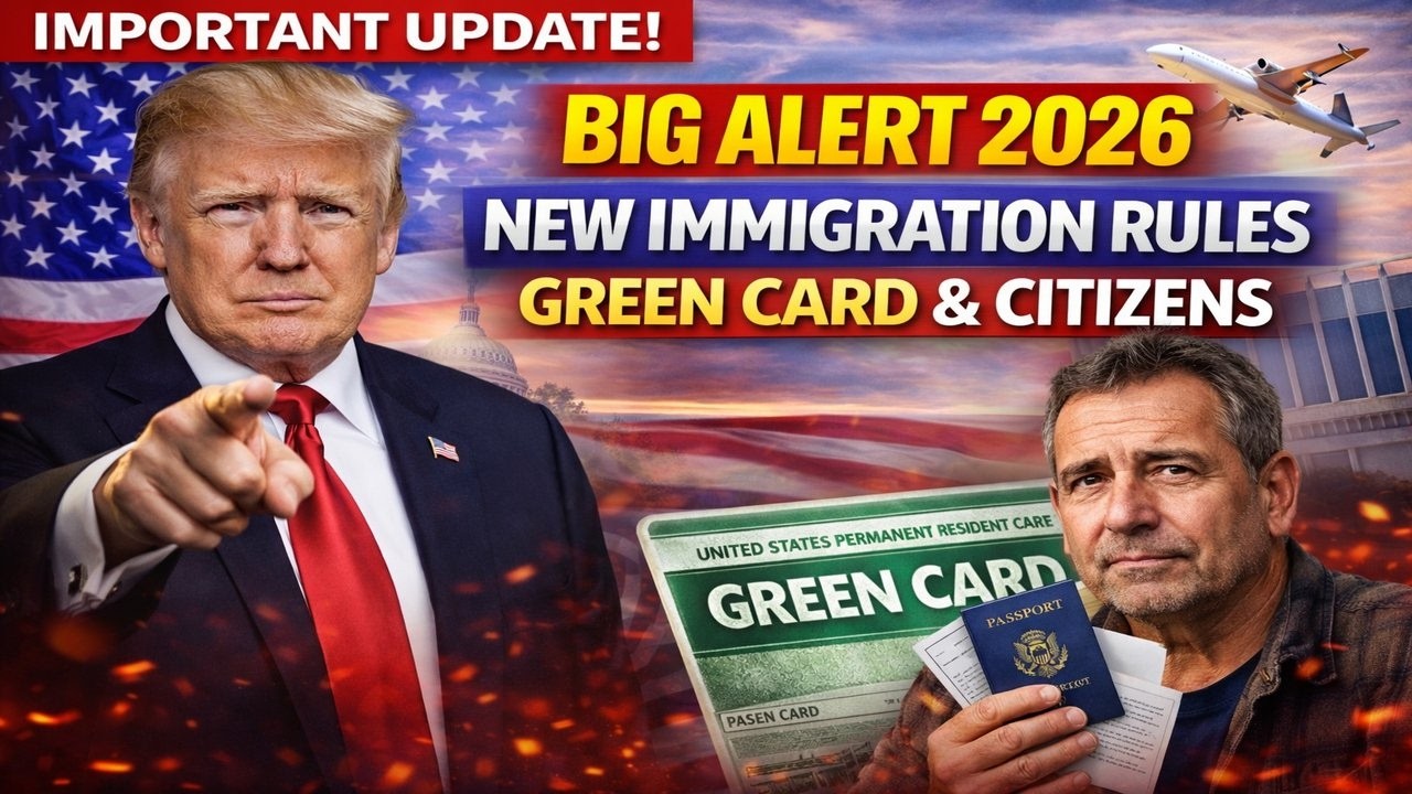 🚨Trump Immigration Policy 2026  What Green Card & Naturalized Citizens MUST Know