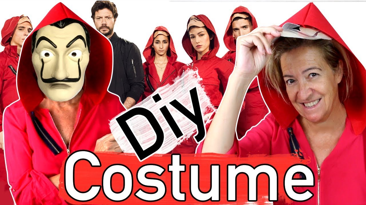 How to make a homemade Money Heist Costume / DIY Cosplay