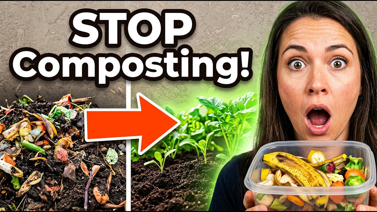 I Stopped Composting Forever… This Lazy Method Works Better
