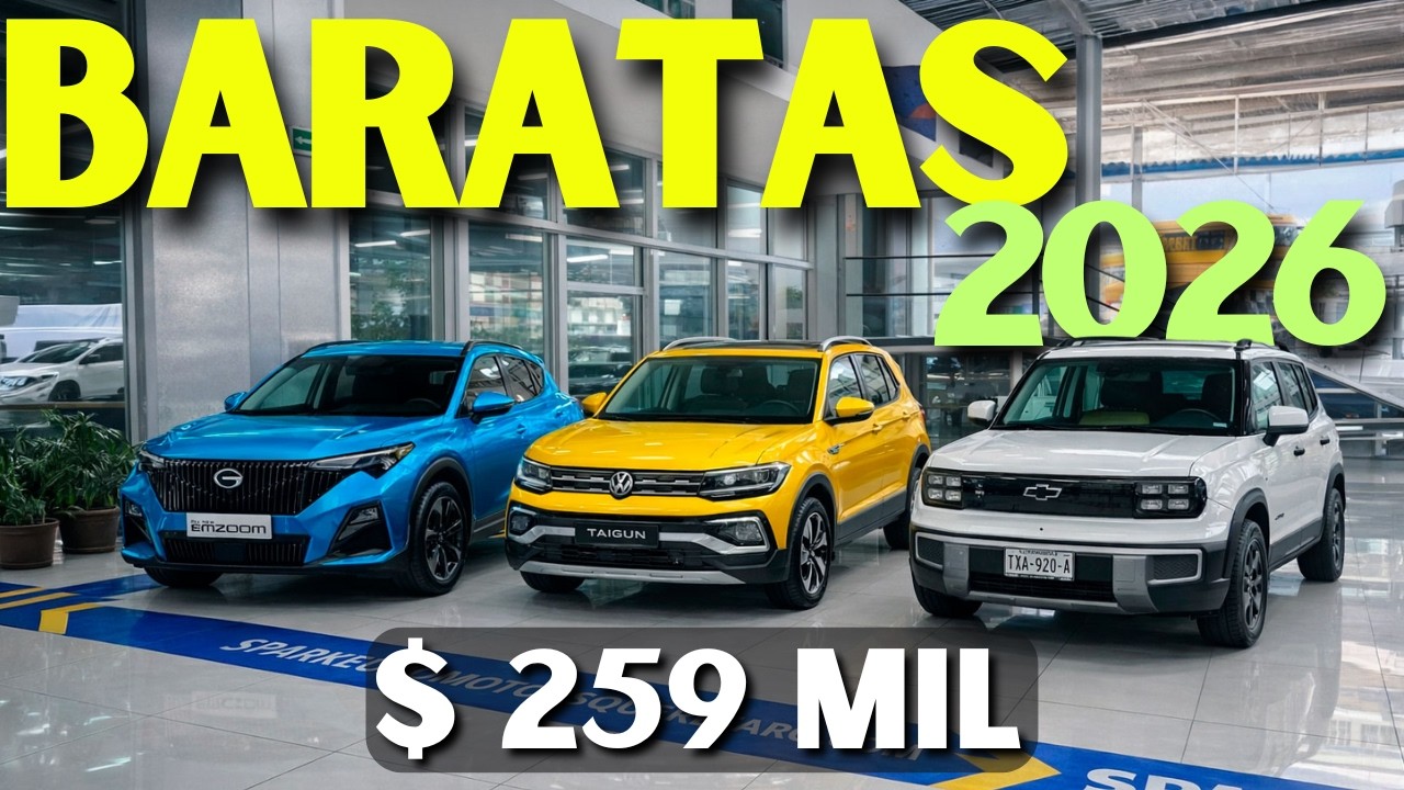 Las 20 SUV más BARATAS en México 2026 - Precios y Características