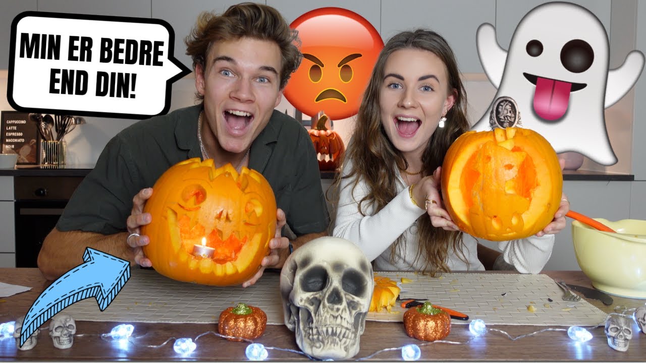VI LAVER HALLOWEEN GRÆSKAR! *PRÆMIE TIL VINDEREN*