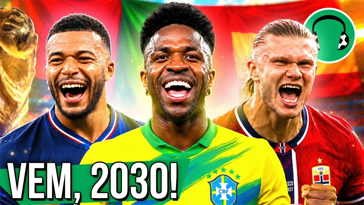 ♫ CHEGA LOGO, COPA DO MUNDO 2030! | Par&oacute;dia We Are One - Pitbull