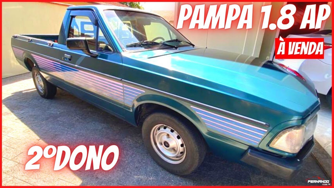 FORD PAMPA GL 1.8 AP 2° DONO 