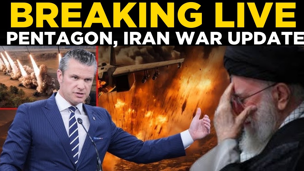 Israel Iran War Updates | LIVE: Pentagon Briefing on Iran Strikes | Pete Hegseth | Khamenei killed