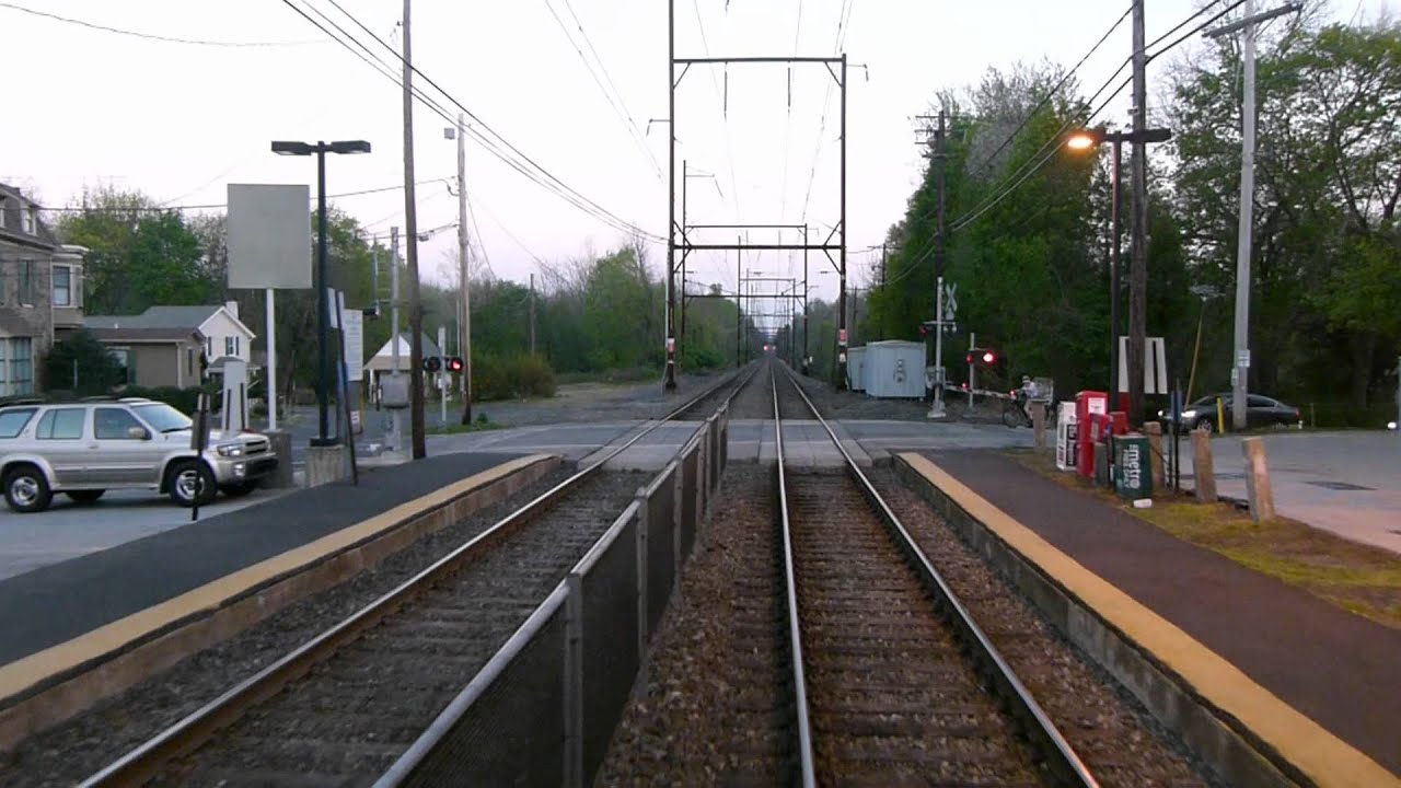 Riding a SEPTA Silverliner V from North Wales to Ambler