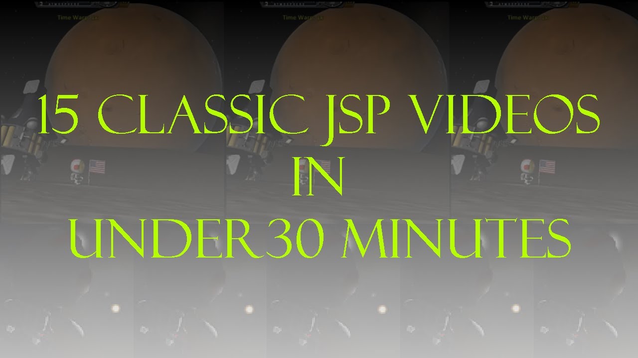 15 Classic JSP Videos In Under 30 Minutes
