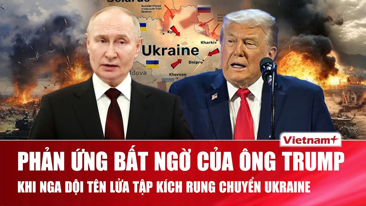 Phản ứng bất ngờ của ông Trump khi Nga trút “mưa tên lửa” tập kích hạ tầng năng lượng Ukraine