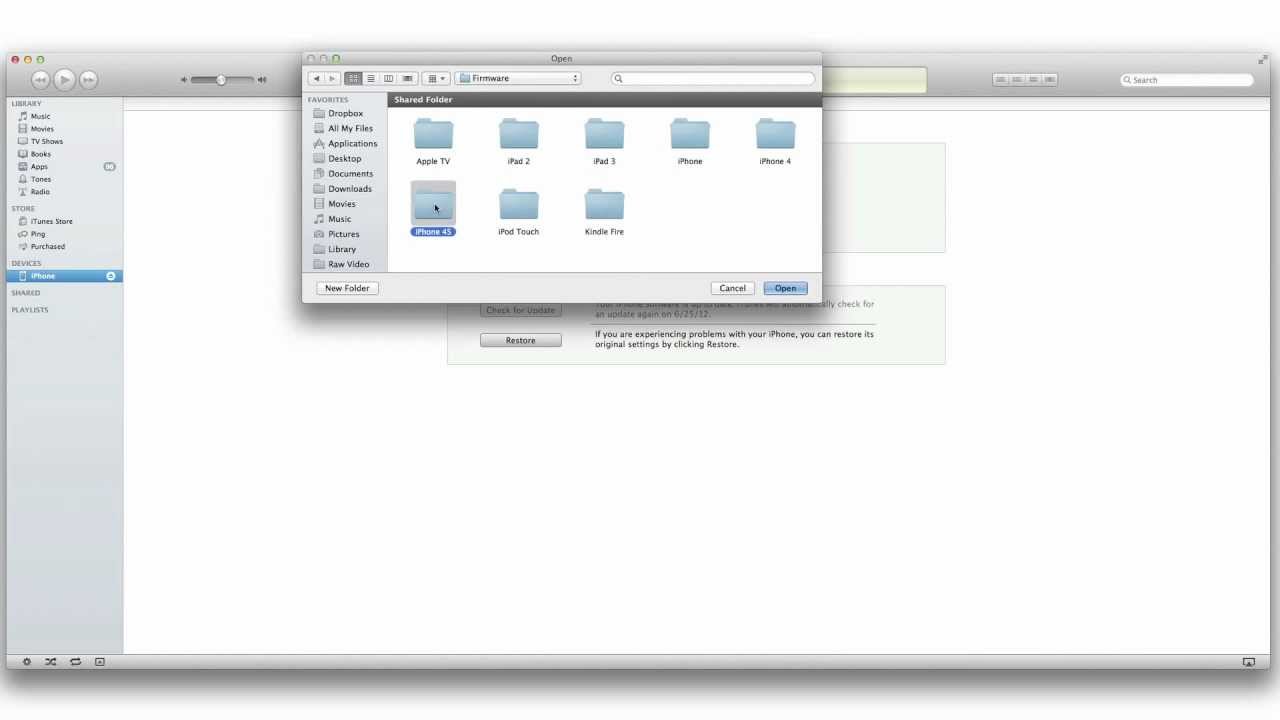 How to Downgrade iOS 6 to iOS 5.1.1 iPhone , iPad & iPod touch